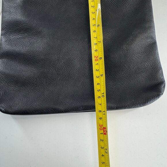 Exotic Cat Black Rhinestone Fun & Flirty Crossbody Purse Polka dot interior - Picture 4 of 7